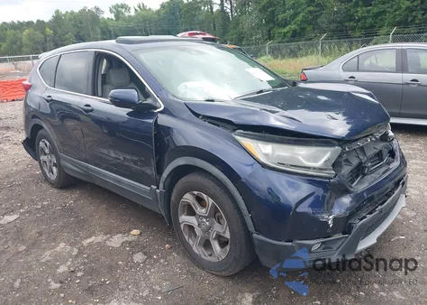 2018 Honda Cr-V Ex-L/Ex-L Navi из США, поврежденный, VIN 7FARW1H80JE009780